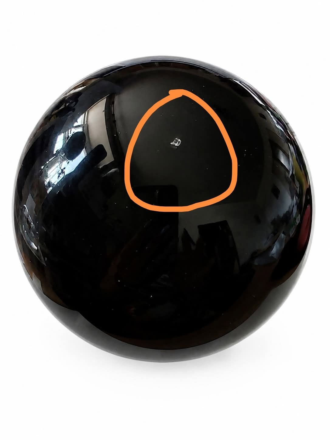 Obsidián stříbrný koule 14,3 cm, 4,04 kg