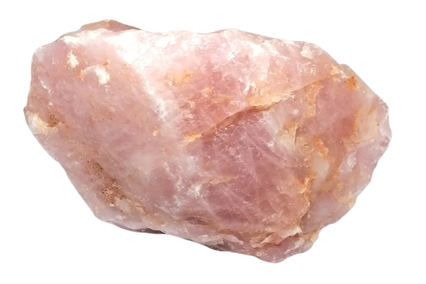 Růženín přírodní 1,7 kg – velký surový kámen lásky a klidu