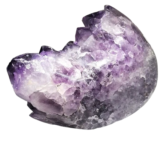 Ametystová drůza s velkými hroty, zaleštěné okraje 4,9 kg