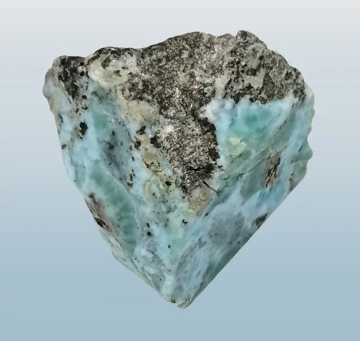 Larimar pravý, částečně vyleštěný 39 g