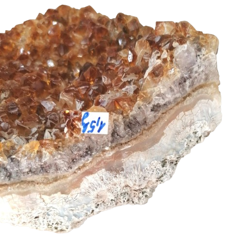 Citrínová drúza 1,5 kg – přírodní polodrahokam pro energii, hojnost a feng shui