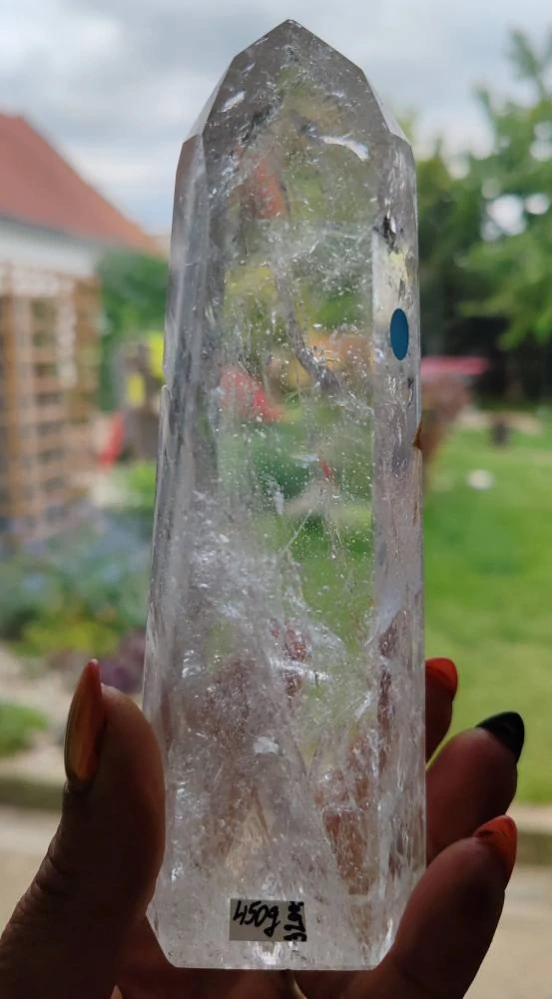 Krystal křišťálu velký, 15 cm, 450 g