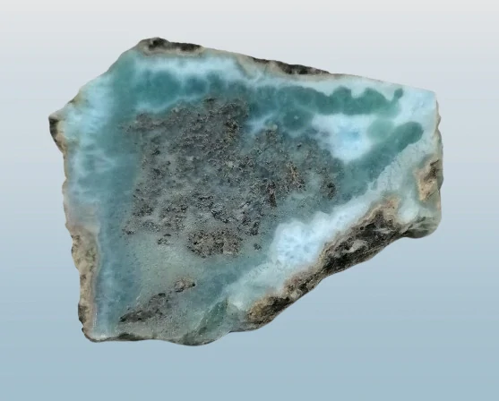 Larimar částečně leštěný 35 g