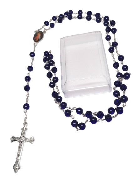 Sada 12 růženců z bižuterie – modlitební pomůcka v krabičce