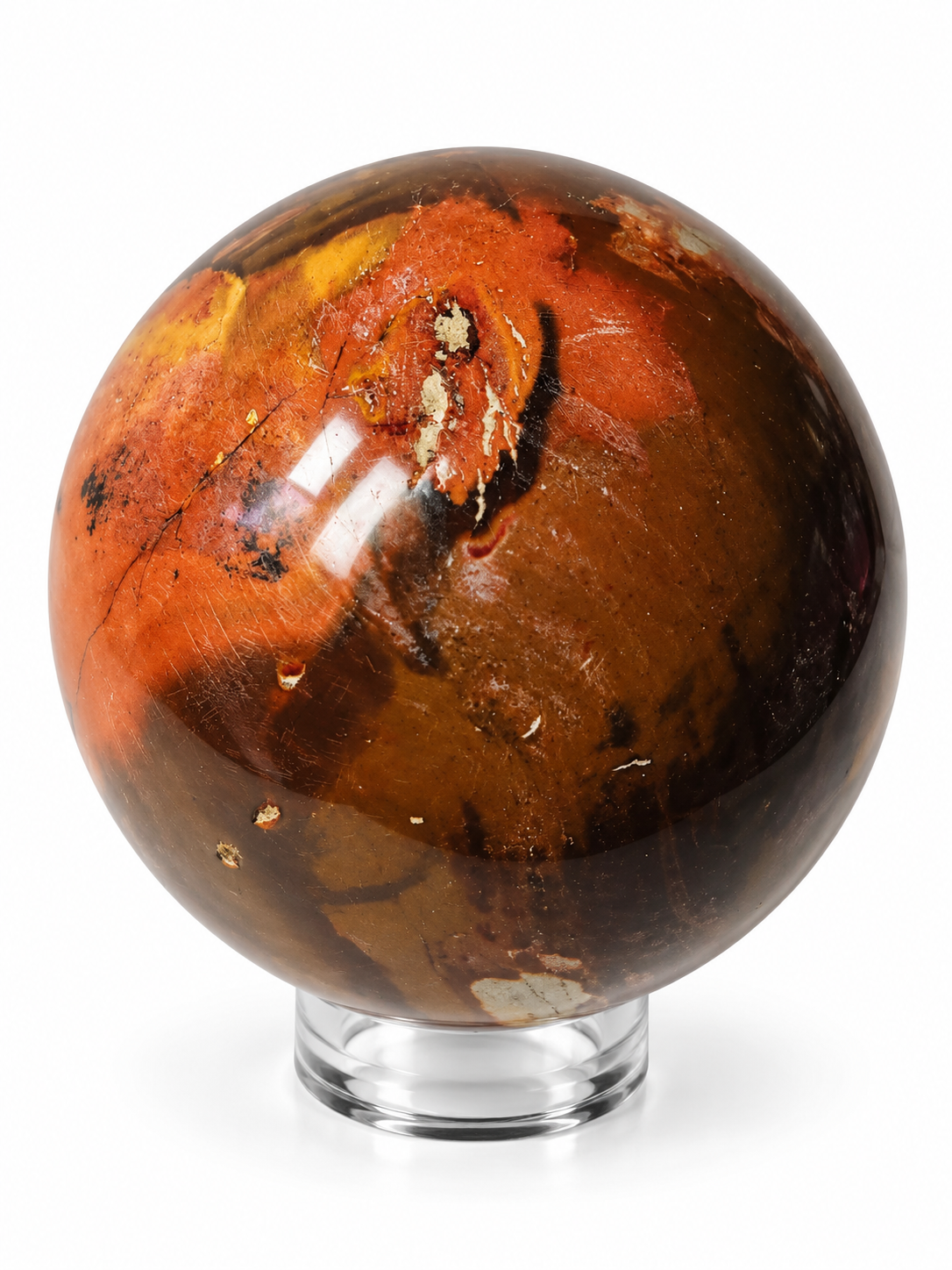 Jaspis polychrom – velká koule 6,3 cm, 320 g | Madagaskar