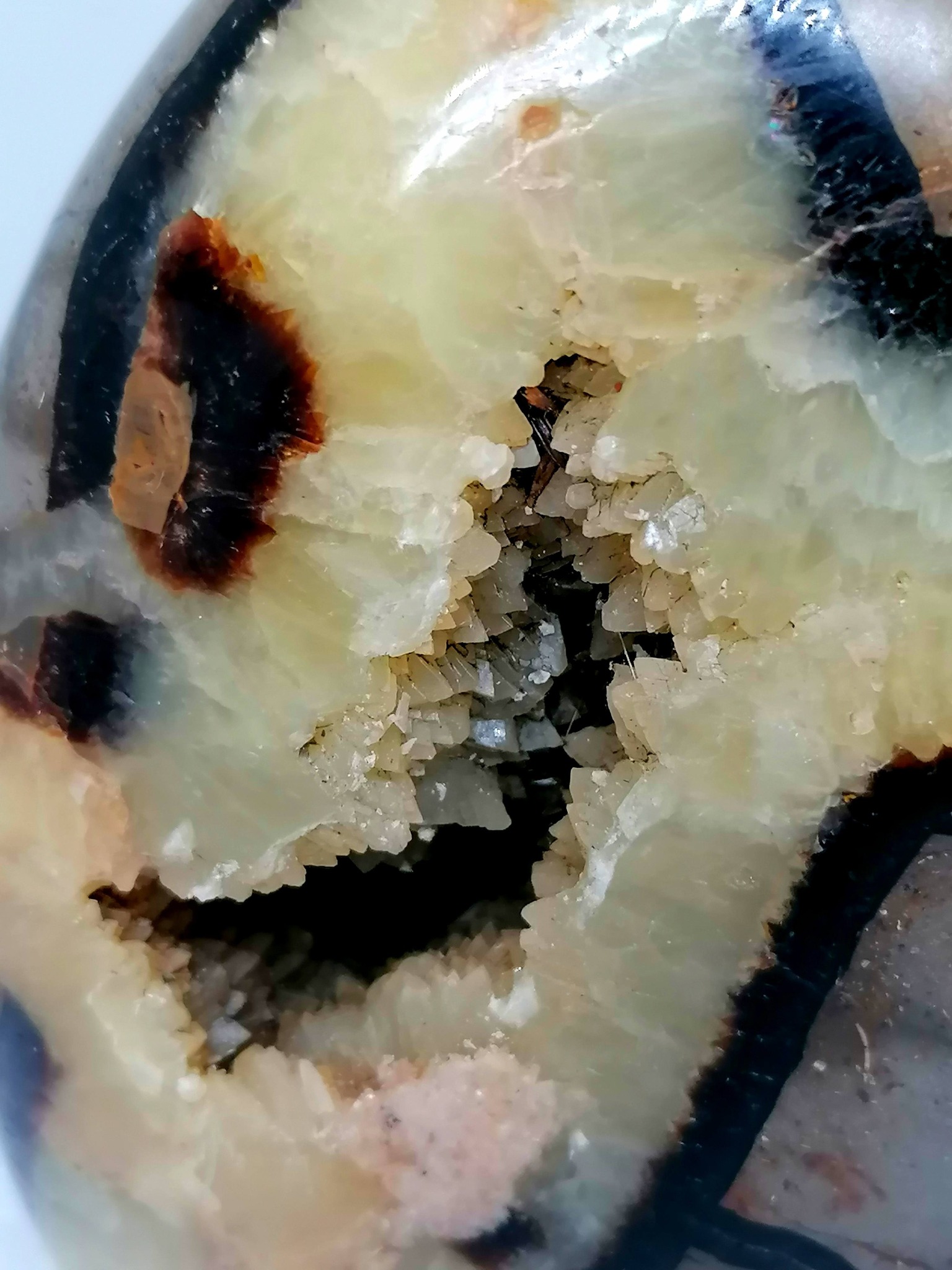 Septárie, dračí kámen, obří vejce 558 g