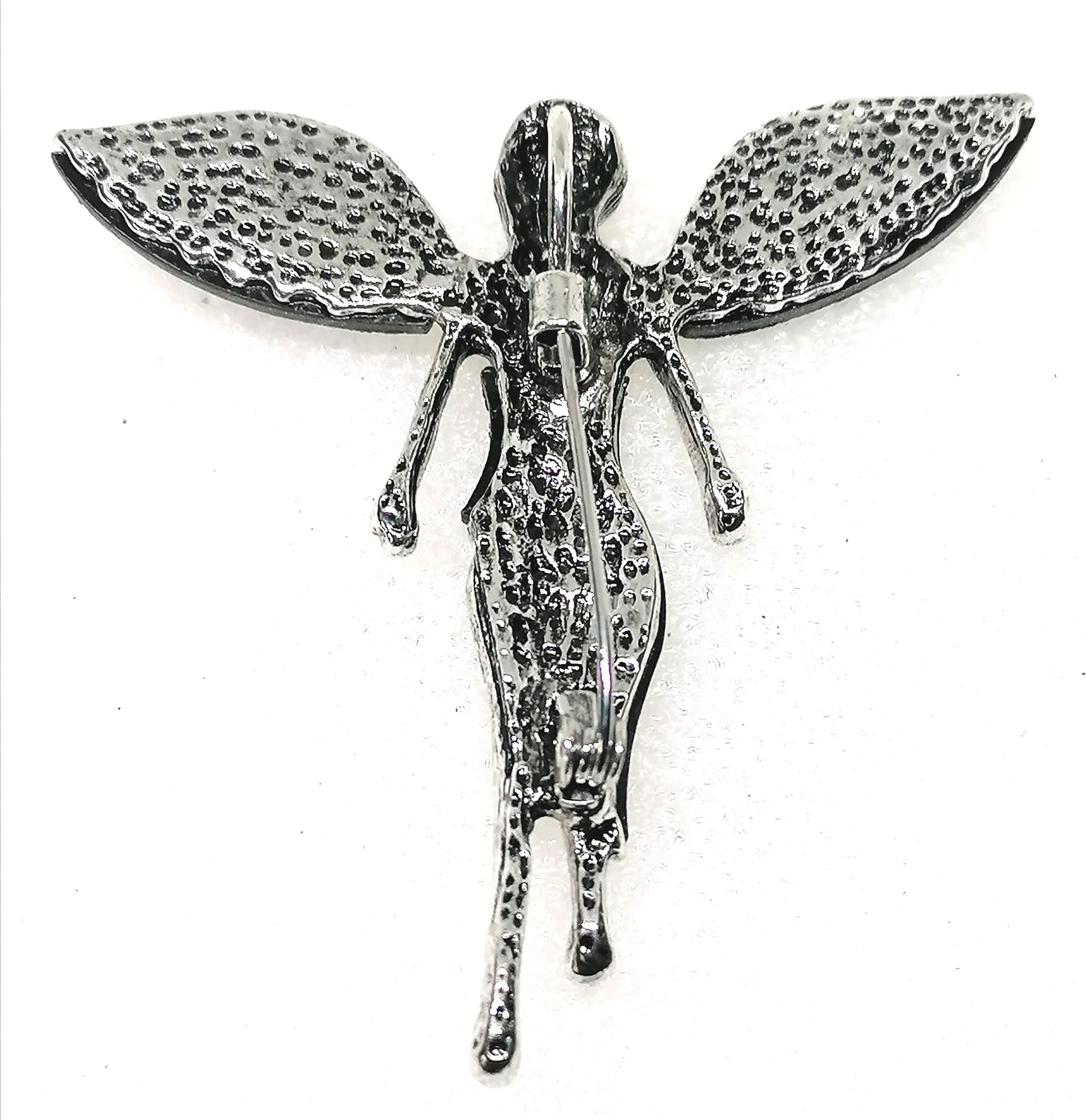 Anděl, brož a přívěsek z paua mušle