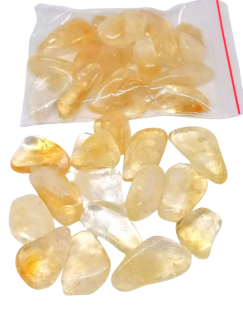 Citrín tromlovaný, sáček 50 g