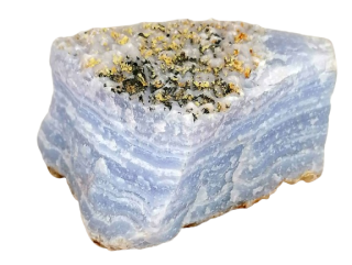 Chalcedon – exklusivní část drůzy 186 g – krystal pro klid