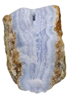 Chalcedon přírodní, exklusivní část drůzy, 186 g