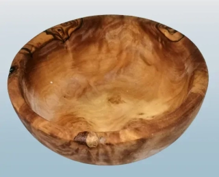 Miska z olivového dřeva 12,5 cm, dovoz Mexiko