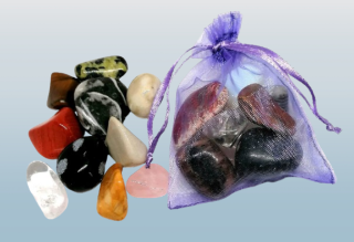 Dárkově balených 10 ks tromlovaných minerálů