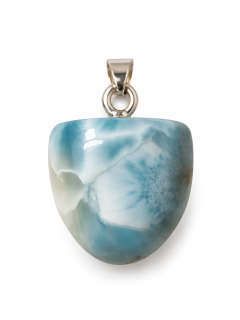 Larimar přívěsek 4,8 g – kámen harmonie, klidu a duchovní energie
