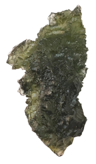 Vltavín z Dolních Chrášťan, 6,43 g /3,6x1,8cm/