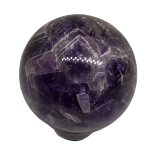 Ametyst chevron koule AA 6,7 cm, 426 g