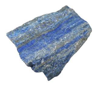 Lapis lazuli surový z Afghánistánu 279 g (9 cm) – výběrový kámen s výraznou modří