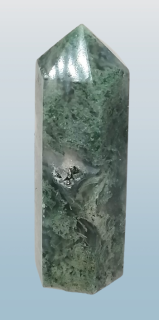 Mechový achát špice v AA kvalitě 5 cm