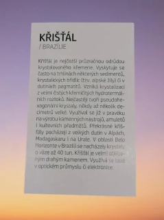 Kartička ke KŘIŠŤÁLU