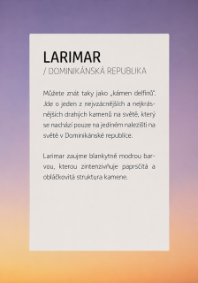 Kartička k LARIMARU