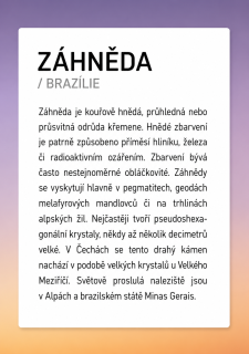 Kartička k ZÁHNĚDĚ
