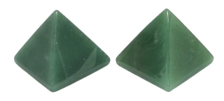 Pyramida z avanturínu zeleného – přírodní kámen 3,5 cm pro energii a harmonii