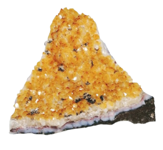 Citrínová drůza 1,48 kg – krystal radosti, hojnosti a vnitřní síly z Brazílie