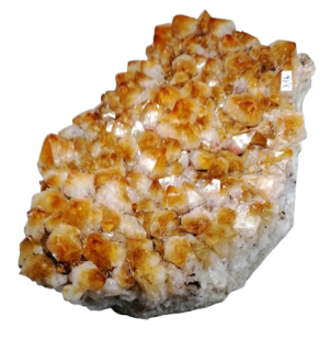 Citrínová drůza velká 3,1 kg, AA - kámen hojnosti a energie