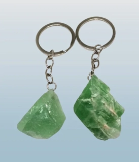 Fluorit zelený klíčenka – esoterický amulet