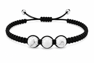 Magnezitový náramek shamballa
