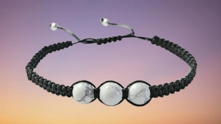 Magnezitový náramek shamballa