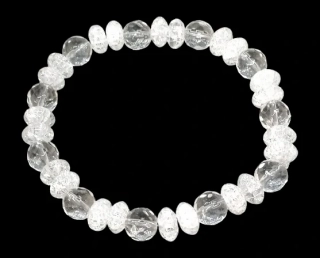 Luxusní křišťálový náramek 8 mm