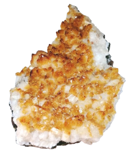 Dekorační citrínová drůza 2,3 kg – podpora prosperity a pozitivní energie