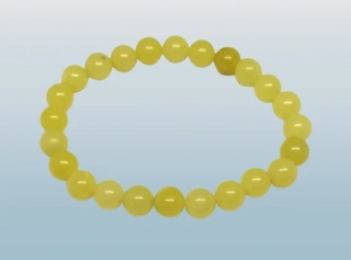 Jadeit světle zelený náramek 8mm