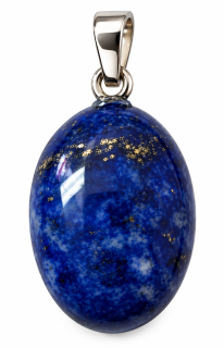 Lapis lazuli přívěsek oválek 2 x 1,5 cm