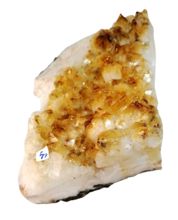 Citrín drůza AA, 1 kg, krystal pro feng shui, esoteriku a znamení