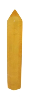 Fluorit žlutý špice AA, krásně průhledná, 10,5 cm