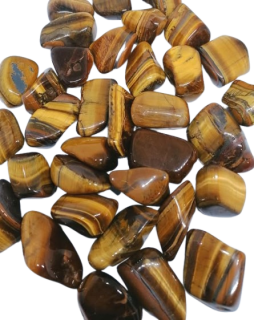 Tygří oko tromlované střední, cca 2-2,5 cm