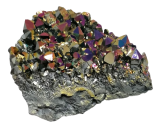 Galvanizovaná ametystová drůza 83 g