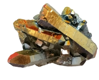 Galvanizovaná křišťálová drůza 85 g