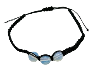 Opalitový náramek Shamballa – energetický šperk pro harmonii a klid
