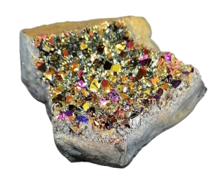 Galvanizovaná drůza ametystu  107 g