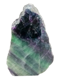 Fluorit krystalický nábrus 640 g – harmonizační kámen