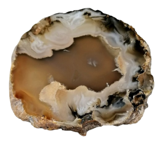 Natur achátový plátek exkluziv 7 cm