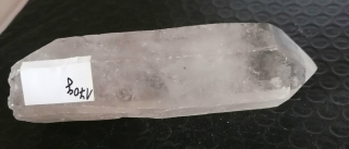 Křišťálová špice 170 g – téměř čistý krystal 11 cm