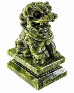 Nefritový drak střední, 8x6x4,5 cm