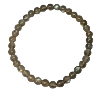 Labradorit 6 mm – elegantní třpytící se náramek z minerálů