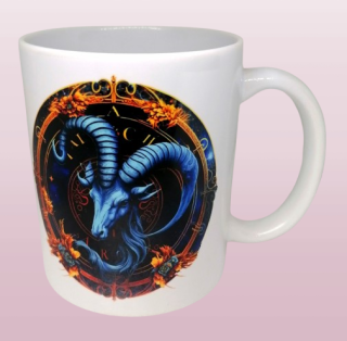 Porcelánový hrnek znamení zvěrokruhu Kozoroh