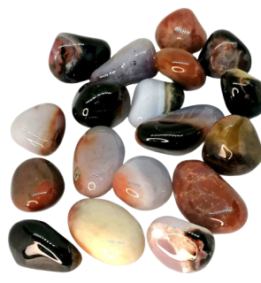 Tromlovaný sardonyx 1,5 cm – přírodní kámen pro stabilitu a ochranu