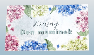 Dárková kartička Den maminek