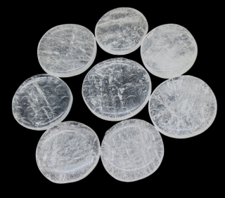 Křišťálové pllacičky hmatky od 3,5 cm